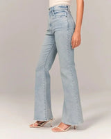 【LAST DAY SALE】Ultra High Rise Stretch Flare Jeans