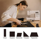 【LAST DAY SALE】5-In-1 Quilt Cutting Ruler