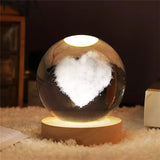 【LAST DAY SALE】CrystalGlow™ - 3D Crystal Ball Night Light
