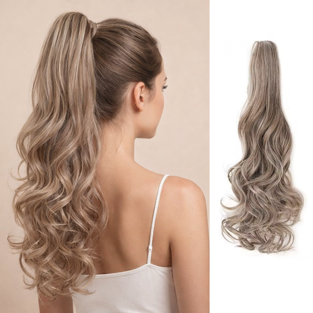 Curly Ponytail Clip-in Extension | Claw Clip-in Hairpiece