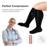 Plus Size Compression Socks for Sports & Fitness