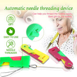 【LAST DAY SALE】Automatic Sewing Needle Threader