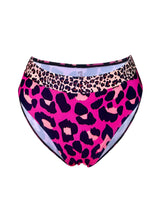 Leopard Print Swimsuit Two-Piece Set