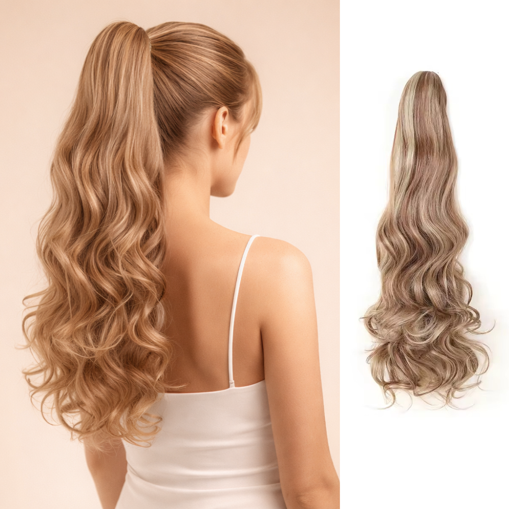 Curly Ponytail Clip-in Extension | Claw Clip-in Hairpiece