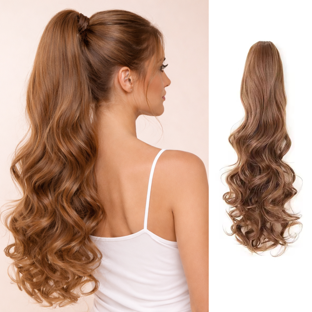 Curly Ponytail Clip-in Extension | Claw Clip-in Hairpiece