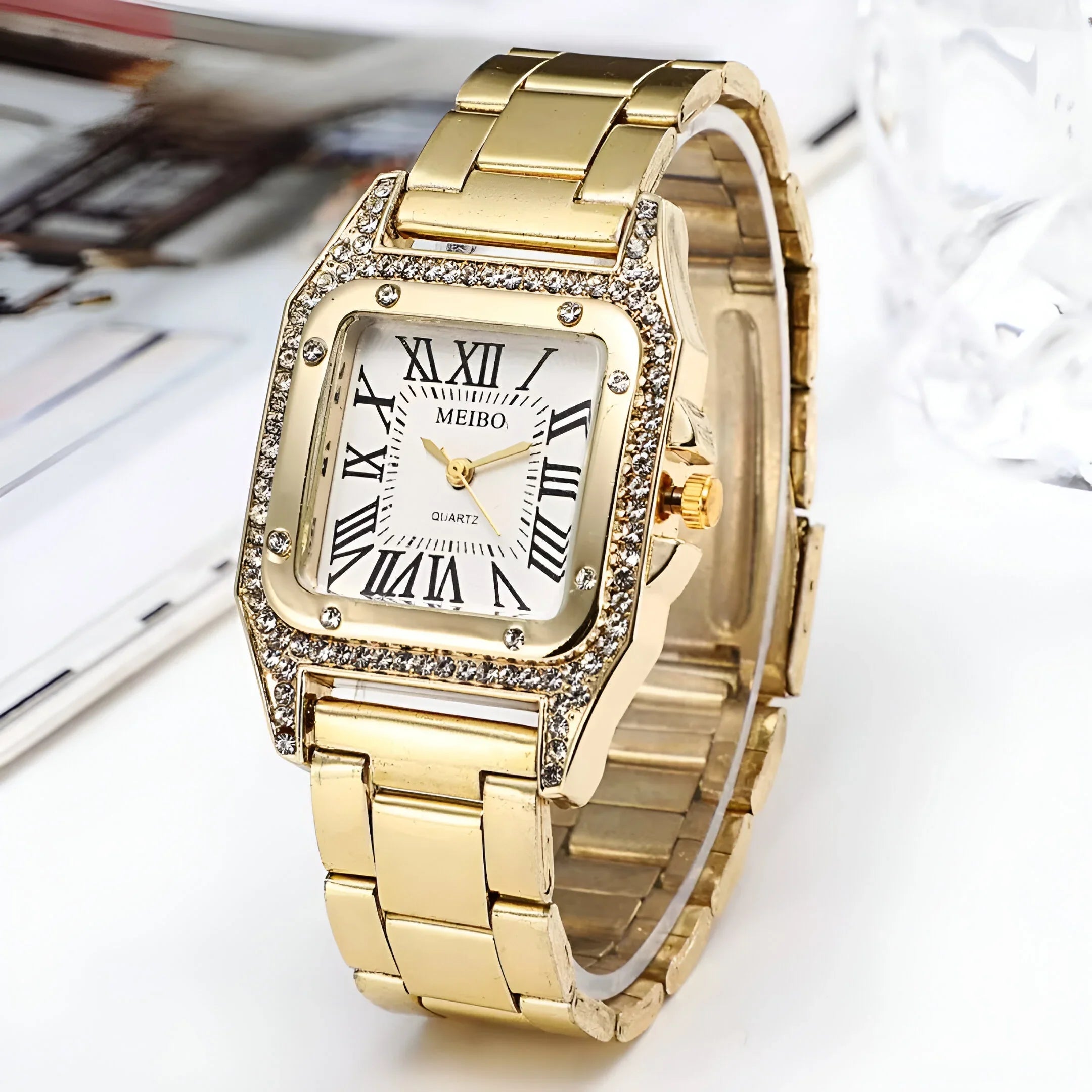 Women's Square Quartz Watch