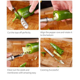 【LAST DAY SALE】Pepper Seed Corer Remover