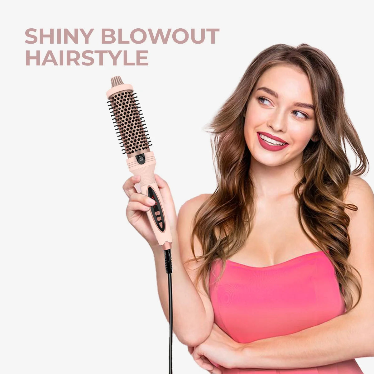 3-in-1 Pro Negative Ion Thermal Brush