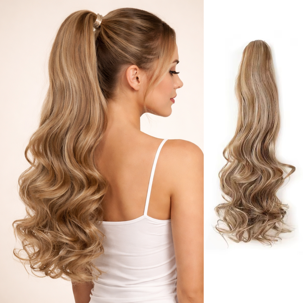 Curly Ponytail Clip-in Extension | Claw Clip-in Hairpiece
