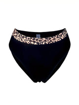 Leopard Print Swimsuit Two-Piece Set