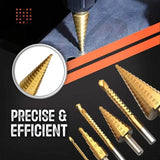 【LAST DAY SALE】Titanium Plating Drill Bit Set (6pcs)