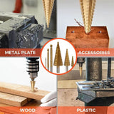 【LAST DAY SALE】Titanium Plating Drill Bit Set (6pcs)