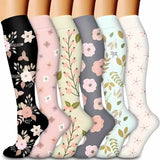 Compression Socks for Enhanced Support and Comfort (6 Pairs)