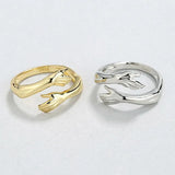 【LAST DAY SALE】Bond™ - Lover's Hug Me Design Ring