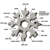 【LAST DAY SALE】18-in-1 Snowflake Multi-Tool