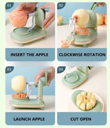 【LAST DAY SALE】TwistPeel™ - Manual Rotating Multi Fruit Peeler