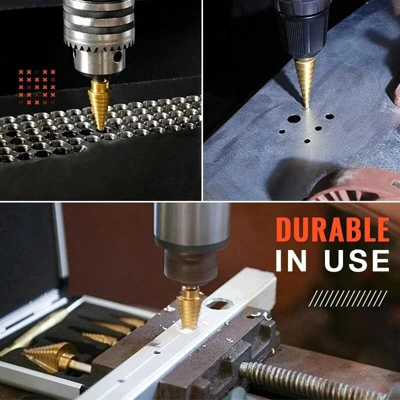 【LAST DAY SALE】Titanium Plating Drill Bit Set (6pcs)