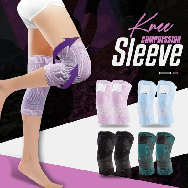 【LAST DAY SALE】CompressFit™ - Knee Elastic Compression Sleeve Bandage