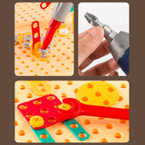 【LAST DAY SALE】DrillCraft™ - Children Electric Drill Puzzle Toolbox