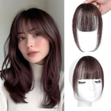 Human Hair Wispy Clip-in Bangs | Light & breathable