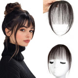 Human Hair Wispy Clip-in Bangs | Light & breathable