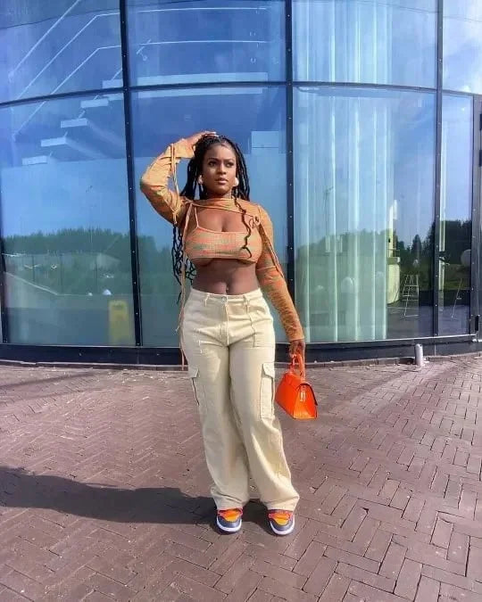 Women's Adjustable Streetwear-Style Cargo Pants
