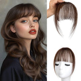 Human Hair Wispy Clip-in Bangs | Light & breathable
