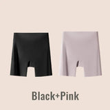 Women High-waist Silk Underwear with Tummy-control and Hip-lifting