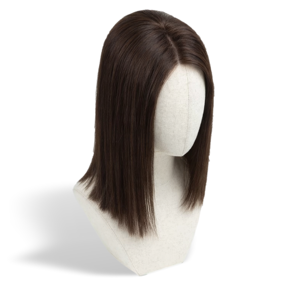 7" x 7.5" NOMARDIC Premium Mono Top Human Hair Topper