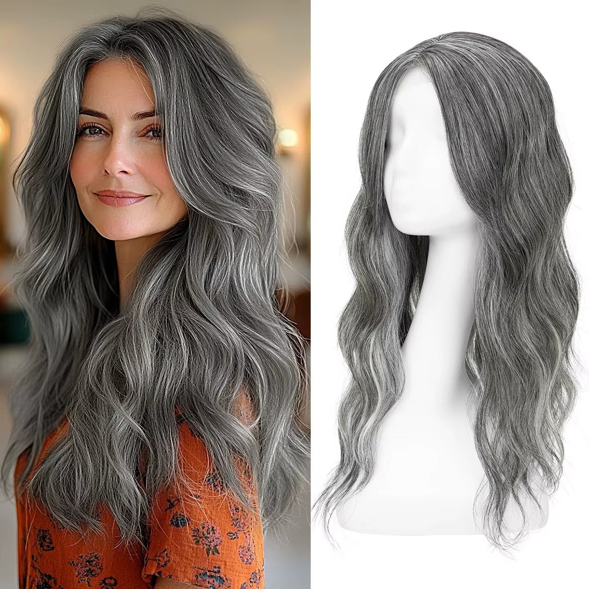 6.5" x 6.5" NOMARDIC Premium Lace Front Wavy Hair Topper