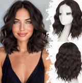 Natural Lace-Front Wig | 100% Human Hair & Invisible Blend