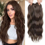 Natural Wavy Hair Topper | Seamless & Natural look
