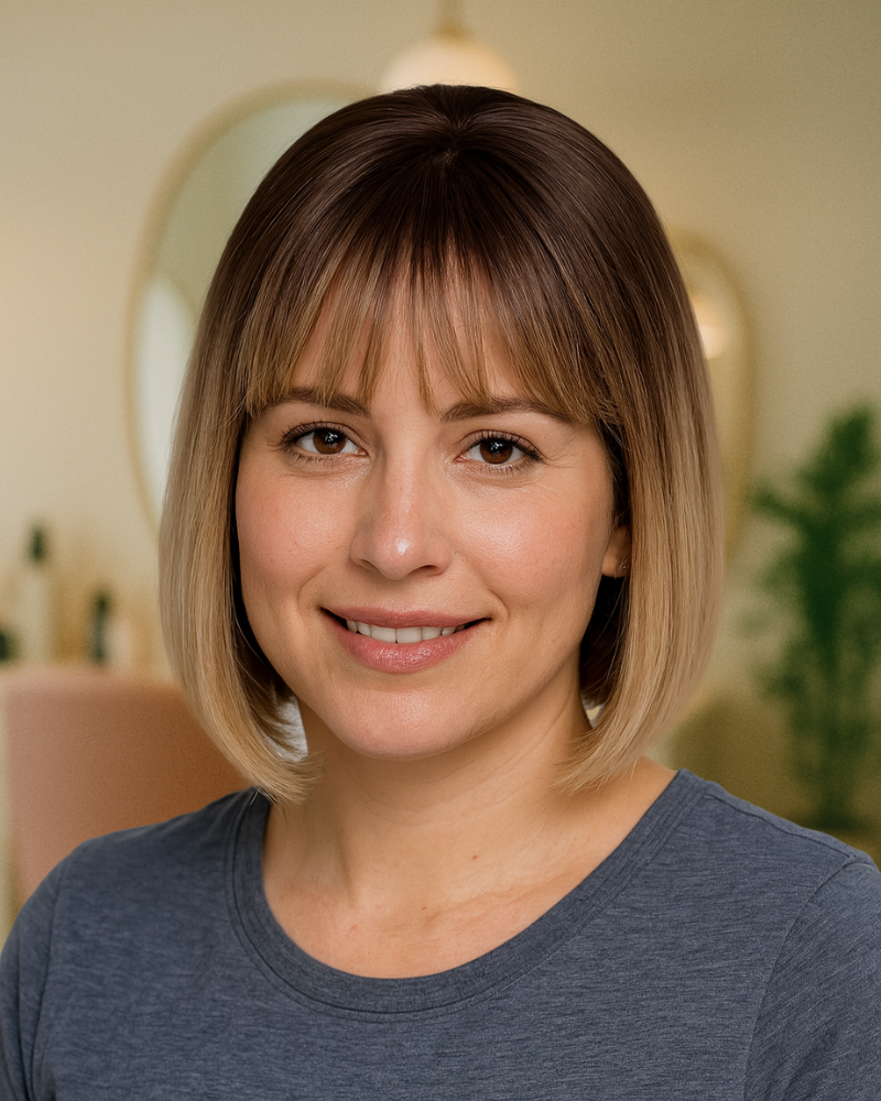 Hair Topper with Bangs | Fuller Hair Instantly