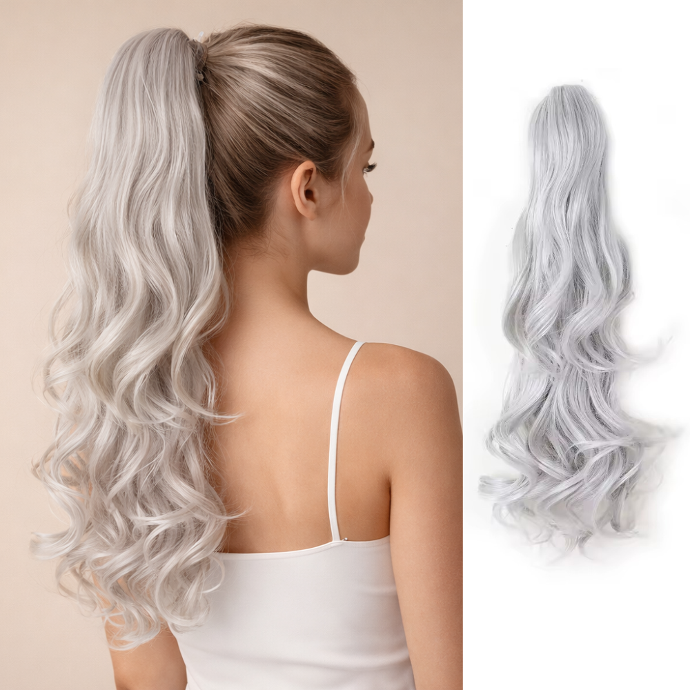 Curly Ponytail Clip-in Extension | Claw Clip-in Hairpiece
