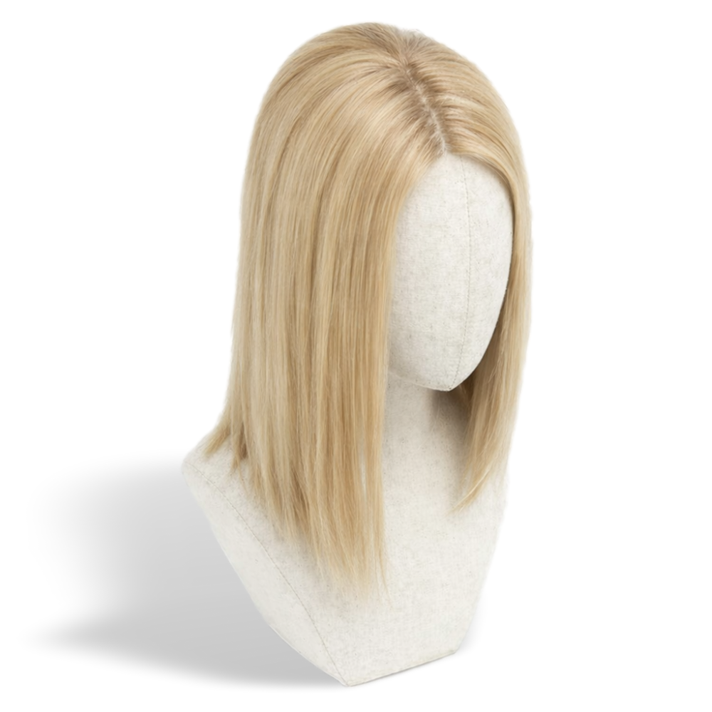 7" x 7.5" NOMARDIC Premium Mono Top Human Hair Topper