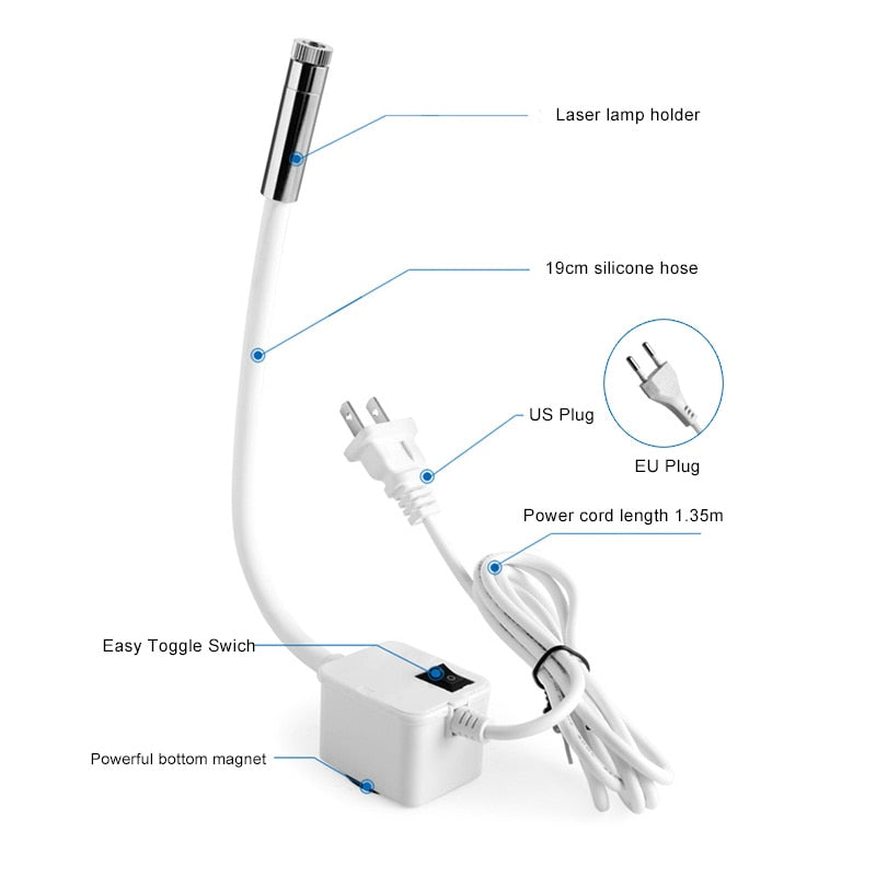 【LAST DAY SALE】Sewing Laser System™ - Laser Light with Accurate Alignment Sticker