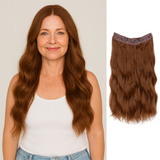 【LAST DAY SALE】Invisible Halo Hair Extensions - Fuller Hair in 60 Seconds
