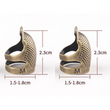 【LAST DAY SALE】2 Pack Sewing Thimble Finger Protector