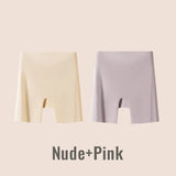 Women High-waist Silk Underwear with Tummy-control and Hip-lifting