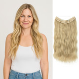 【LAST DAY SALE】Invisible Halo Hair Extensions - Fuller Hair in 60 Seconds