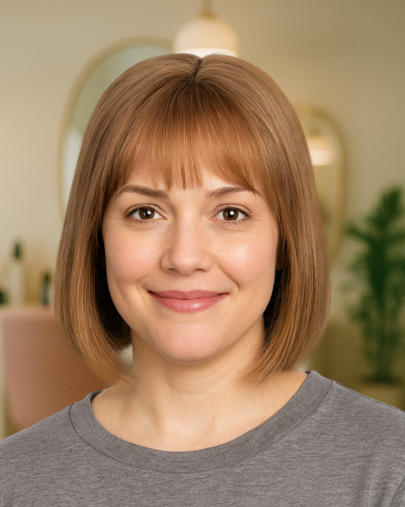 Hair Topper with Bangs | Fuller Hair Instantly