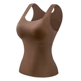 U-Neck Shapewear with Built-in Bra