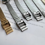 Luxury Oval Women's Quartz Watch (Stainless Steel)