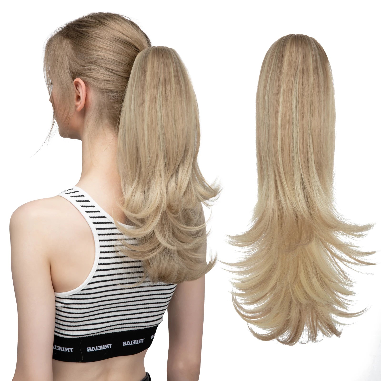 Wavy Clip-in Ponytail Hair Extension | 14" Hairpiece