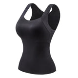 U-Neck Shapewear with Built-in Bra
