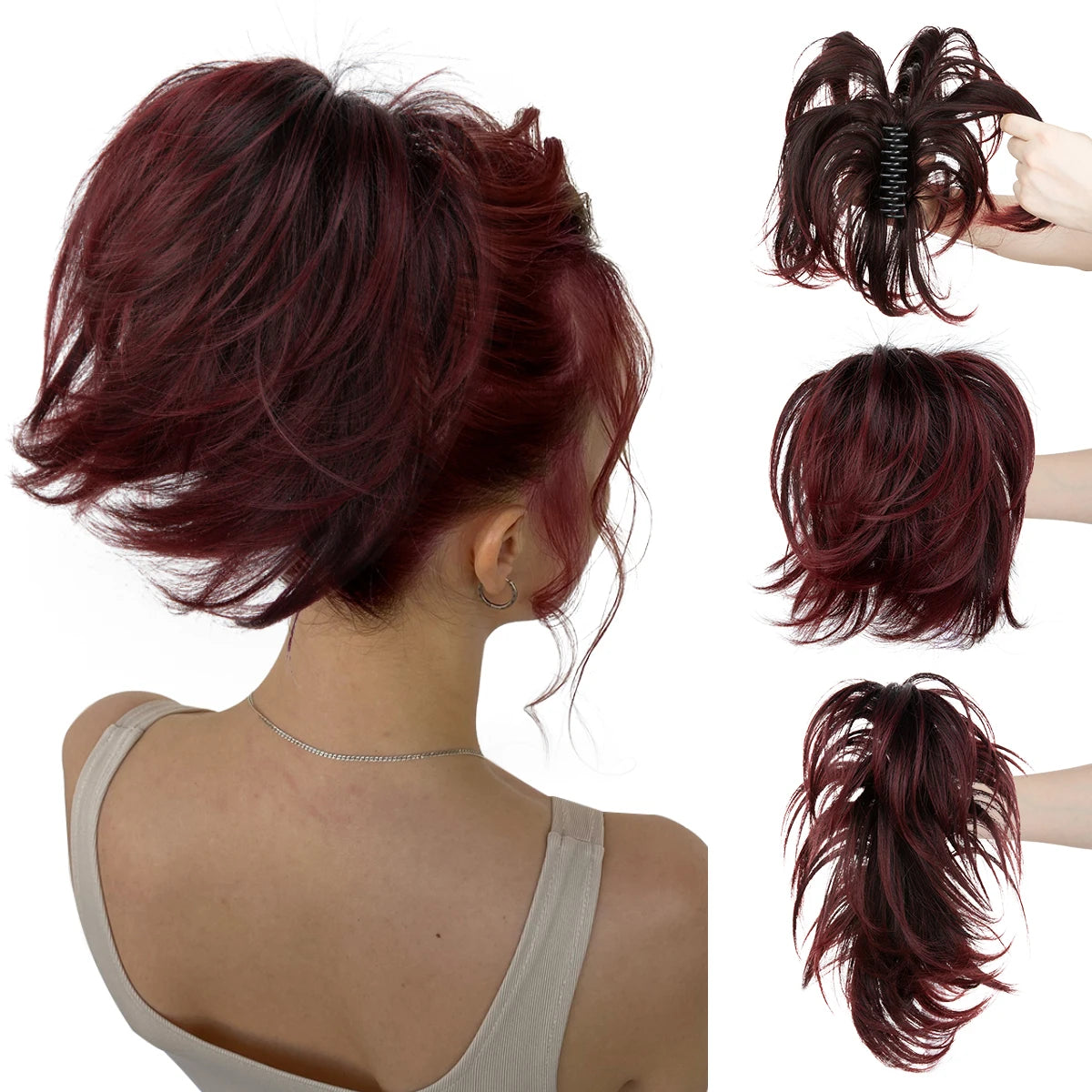 Premium Claw Clip-in Ponytail Extension | Hairpiece for Women