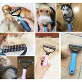 【LAST DAY SALE】Deluxe pet-safe dematting comb