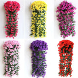 【LAST DAY SALE】Vivid Artificial Hanging Orchid Bunch