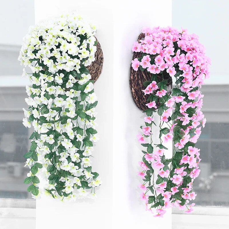 【LAST DAY SALE】Vivid Artificial Hanging Orchid Bunch