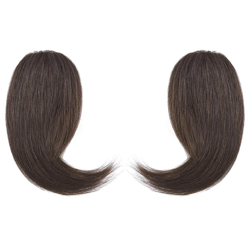 Clip-in Human Hair Side Bangs | Curtain Bangs For Women